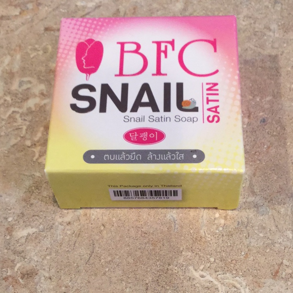 BFC Snail Satin Soap